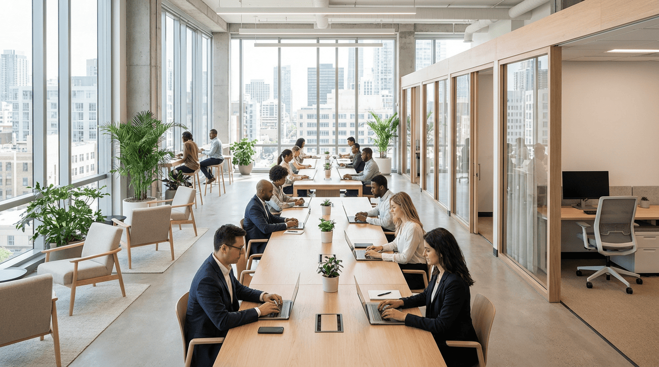 共享辦公室 – 增加不同產業間互相了解機會